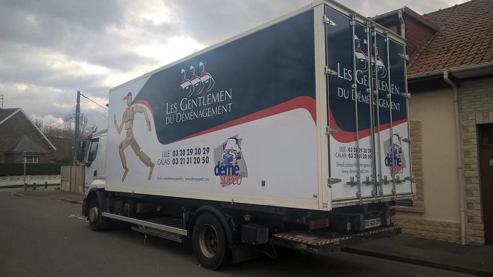 Garde-meubles camion